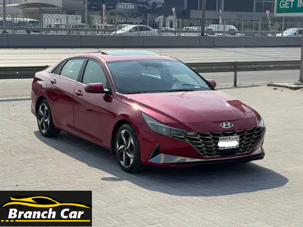 للبيع: هيونداي إلانترا 2022 حمراء (مواصفات أمريكية)...