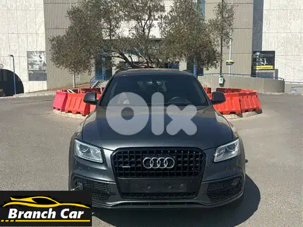 فرصة ذهبية: أودي Q5 S-Line 2017 رمادي | 58 ألف كم فقط |...