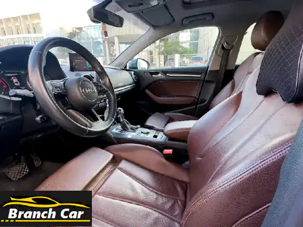 أودي A3 S Line 2018 40 TFSI | خليجية | قيادة سيدات | 107 ألف كم...