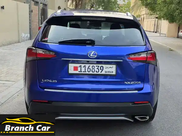 فرصة ذهبية: لكزس NX 200 F-Sport 2016 | ممشى 57 ألف فقط | بحالة الوكالة | البحرين