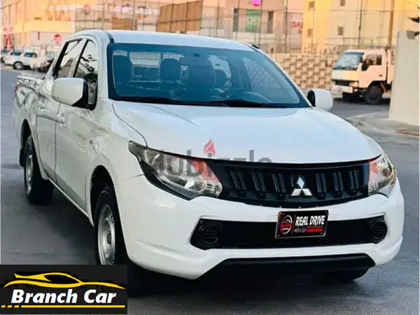 ميتسوبيشي L200 دبل كابين 2016 بيضاء | الأسطورة...