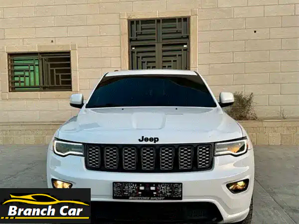جيب جراند شيروكي 2018 أبيض - حالة وكالة | 0 أعطال |...