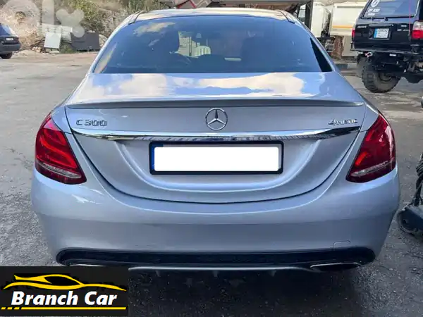 فرصة نادرة! مرسيدس C-Class 2015 AMG أصلي | فضي | بانوراما...