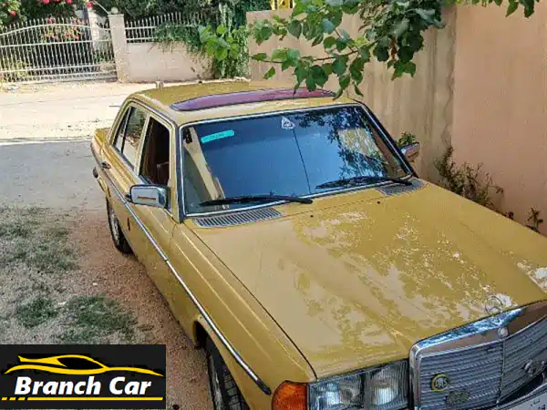 تملك قطعة من التاريخ: مرسيدس بنز 1979 ديزل ذهبية W123...