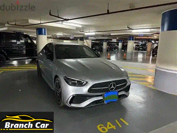مرسيدس C200 AMG 2024 زيرو: الفخامة السوداء بأقل سعر وكيل وضمان رسمي!