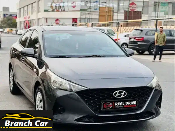 فرصة ذهبية! هيونداي أكسنت 2021 رمادي | بحالة الوكالة...