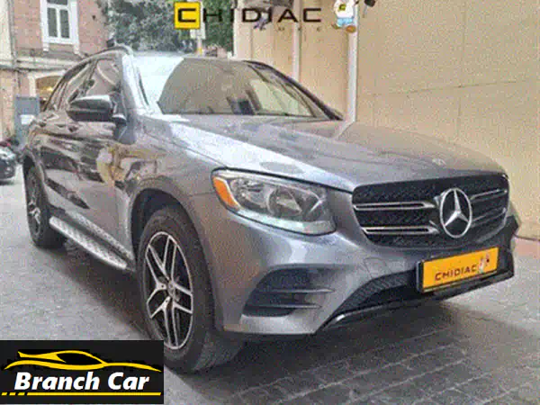 مرسيدس GLC 300 موديل 2018 AMG (رمادي) - نظافة مصنع! مالك واحد | فل كامل