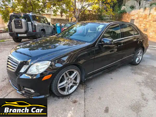 مرسيدس E300 2011 الفاخرة: أسود ملكي، حالة الوكالة،...