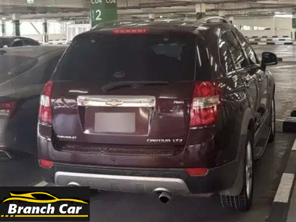 للبيع: شفروليه كابتيفا ltz موديل 2012، بسعر 9000 درهم...