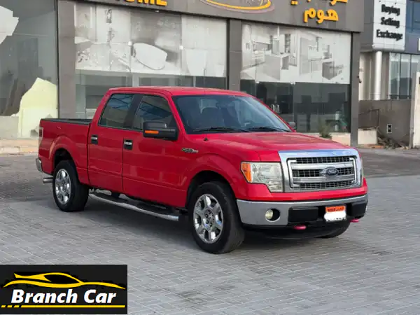 فورد f150 xlt 2014 (أحمر). المسافة المقطوعة: 274,550 كم....