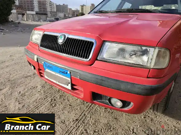 فرصة ذهبية: سكودا فيليشيا 1997 حمراء - وش اكتفيا...