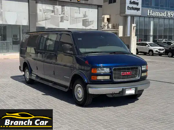 GMC Savana 2001 Blue