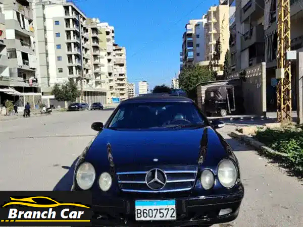 مرسيدس CLK 230 موديل 2000 (كوبيه أسود): فخامة المصنع...