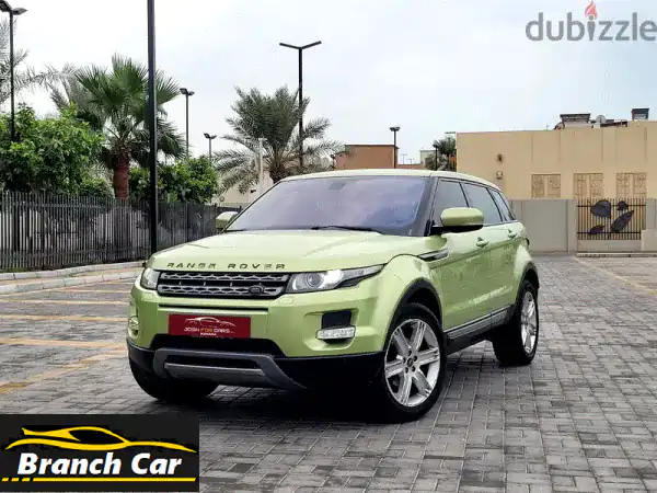 Range Rover Evoque 2013 للبيع: أبيض فل أوبشن - بانوراما،...