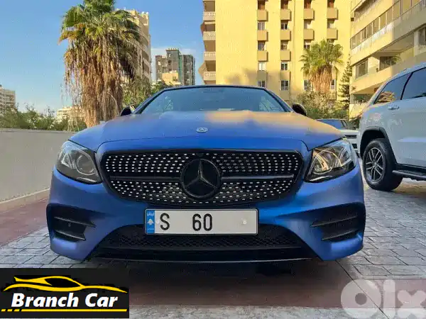 امتلك الفخامة: مرسيدس E-Class 400 2018 AMG 4MATIC – لون أزرق...
