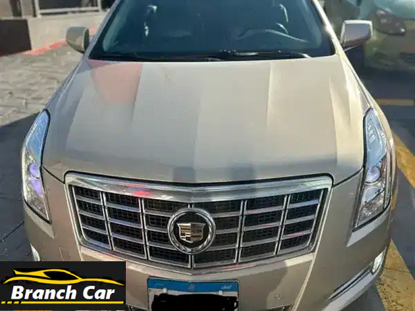 كاديلاك XTS 2013 بريميوم V6 | بانوراما، لون ذهبي فضي...