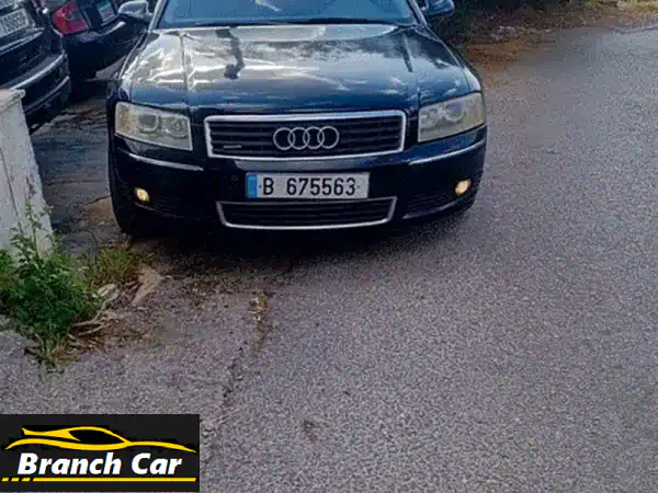 للبيع: أودي A8 2003 كواترو سوداء – فخامة وأداء 4.2 لتر...