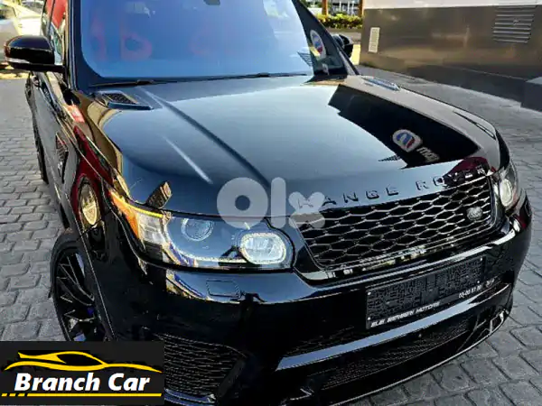 رنج روفر SVR 2017 كاربون إيديشن أسود: محرك لم يُفتح!...