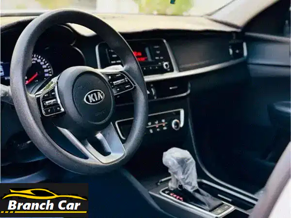 كيا أوبتيما 2019 البيضاء الفاخرة: مالك واحد، خالية من الحوادث، رفاهية وراحة استثنائية!