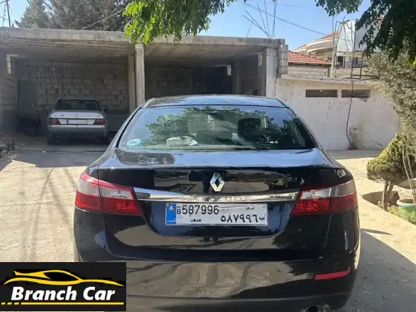 رينو لاتيتيود 2011 سوداء | حالة استثنائية، عداد...