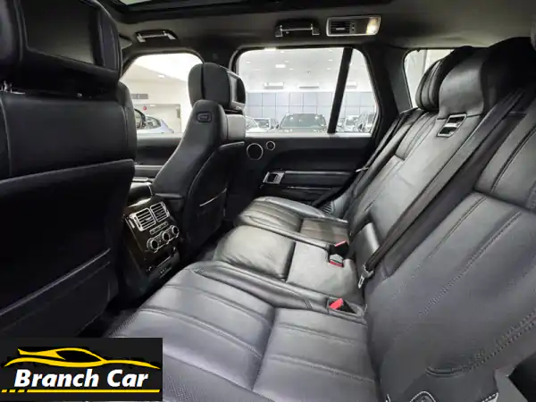 امتلك الفخامة: رينج روفر فوج SE 2014 (أسود) سوبر تشارج بـ 44 ألف كم فقط! للبيع في البحرين