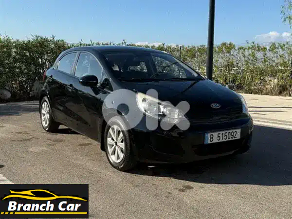 كيا ريو 2013 فل أوبشن | نظيفة جداً كأنها جديدة | أسود فخم...