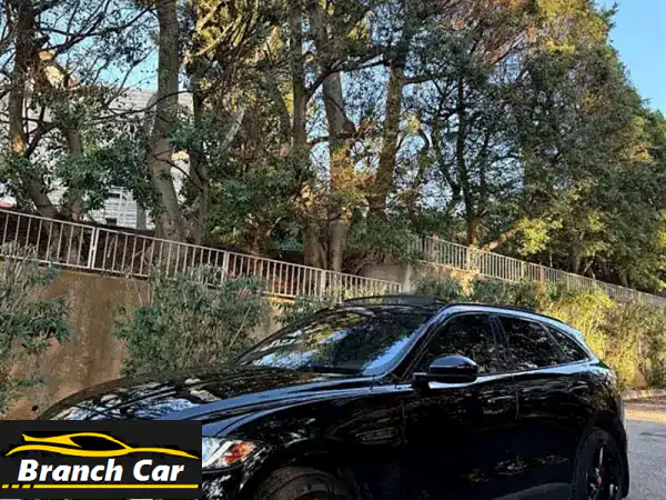 جاكوار F-PACE V6 سوبرتشارجد 2017 سوداء | كارفاكس نظيف...