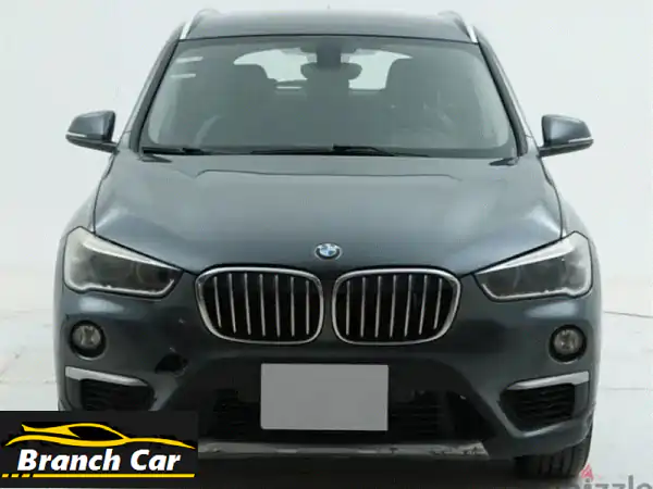 BMW X1 2017 الفاخرة (رمادي) | فابريكة بالكامل | تقسيط سريع...
