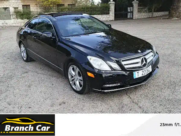 مرسيدس E350 كوبيه 2011 أسود | لا تحتاج لمصروف -...
