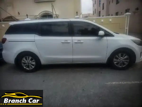 كيا كرنفال خليجي موديل 2017، ممشى السيارة 165...