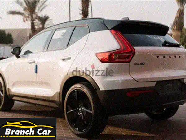 امتلك الآن: فولفو XC40 Black Edition 2025 - فابريكا 9 آلاف كم فقط! | معرض الليثي