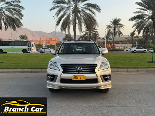 لكزس LX 570 2014 خليجي بهوان الذهبية: فخامة نظيفة...