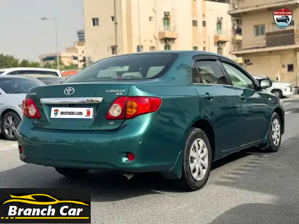 للبيع: تويوتا كورولا 2008 XLi | لون أخضر مميز | اعتمادية يابانية واقتصادية