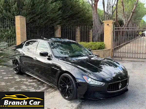 امتلك الأناقة الإيطالية: مازيراتي غيبلي 2015 SQ4 - فخامة وأداء لا يضاهى!