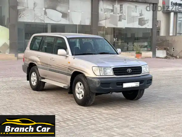 أسطورة الطرقات: تويوتا لاندكروزر GXR 1999 فضي (قير...