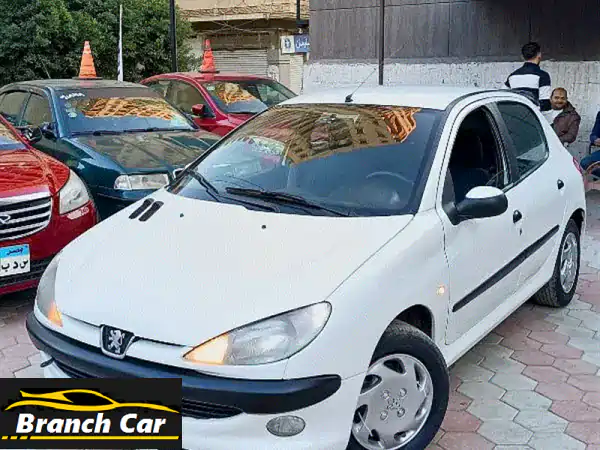 فرصة ذهبية! بيجو 206 موديل 2000 (مانيوال) أبيض -...