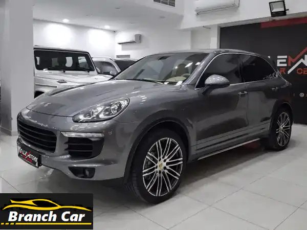 فرصة استثنائية! بورش كايين S 2016 رمادي - صيانة...