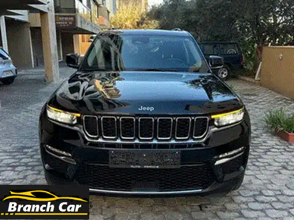 امتلك الفخامة: جيب جراند شيروكي L 2024 (Limited Plus) - أسود، 7 ركاب، 22,500 ميل فقط!