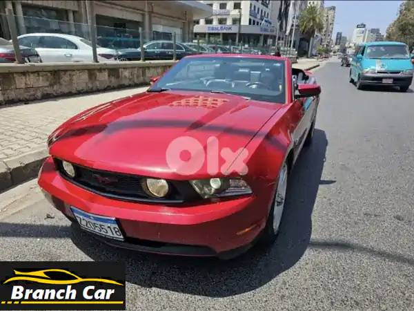 فورد موستنج 2010 كشف حمراء: قوة، أناقة، وأداء...