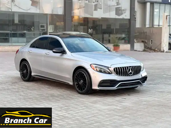 مرسيدس بنز سي 300 / 2016 (فضي) مواصفات أمريكية، رقم...