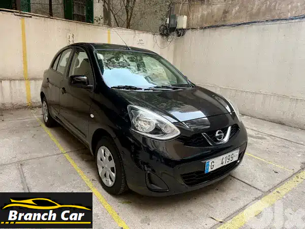 نيسان ميكرا 2018 سوداء كالحلم: مصدر ريمكو، مالك واحد،...