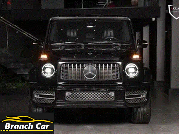 أيقونة الفخامة والقوة: مرسيدس G63 2024 الجديدة – أسود مطفي وداخلية ديزاينو حمراء! متوفرة الآن!