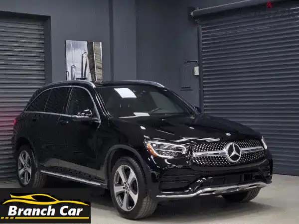 ✨ مرسيدس بنز GLC 2020 أسود فخم | بانوراما، صيانة مجانية،...