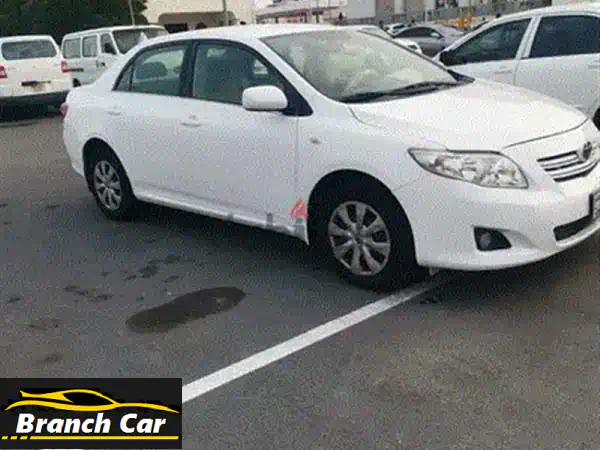 فرصة ذهبية: تويوتا كورولا 2010 وبيك أب تويوتا 2010 أبيض للبيع!