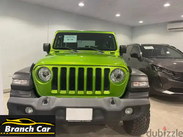 جيب رانجلر سبورت 2019 أخضر - بابين | مغامرتك تبدأ من...