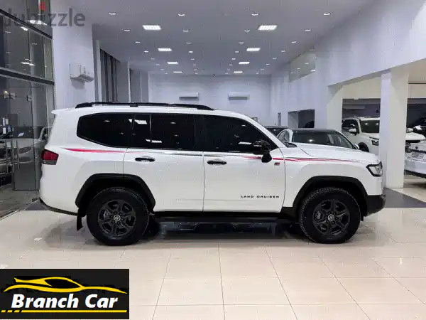 Toyota Land Cruiser GR sport 2024 White
