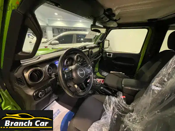 جيب رانجلر سبورت 2019 أخضر - بابين | مغامرتك تبدأ من 9,700 دينار | 43 ألف كم فقط!