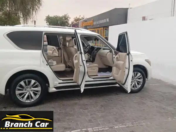 انفينيتي 2007 QS80 للبيع: كاملة المواصفات، فتحة سقف، ضمان وفحص - لوحات دبي!