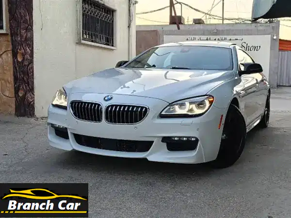BMW 650 Grand Coupe 2017 V8 للبيع - فخامة الأداء ولون أبيض مميز...