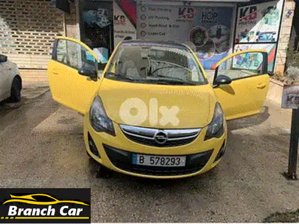 Opel Corsa ( Plate Number+Rokhset Fume )